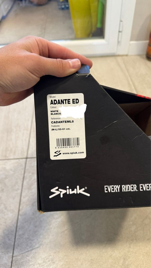 Casco Spiuk Adante Blanco