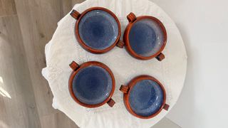 Set zuppiera e ciotole in ceramica