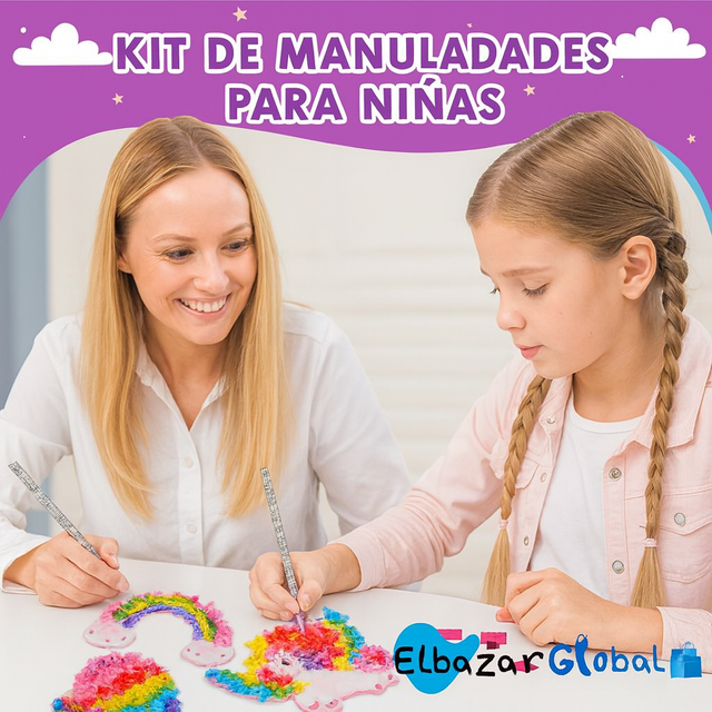 Kit Manualidades Unicornio y Sirena para Niñas