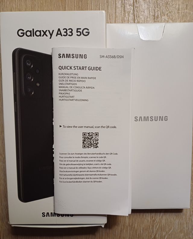 Caja SAMSUNG GALAXY A33 5G