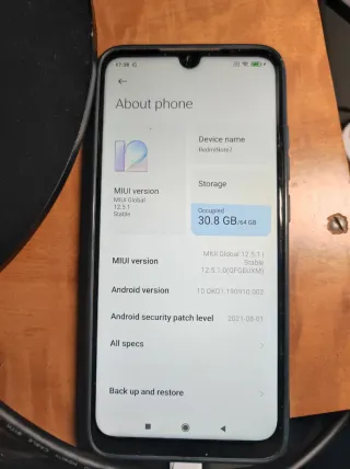 Xiaomi Redmi Note 7 64GB Nero