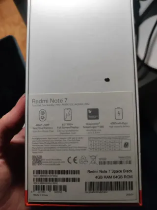 Xiaomi Redmi Note 7 64GB Nero
