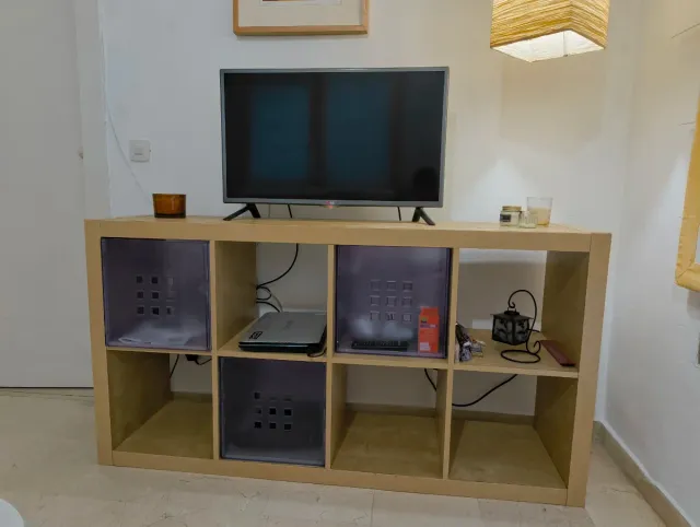 Estantería Kallax Ikea Beige