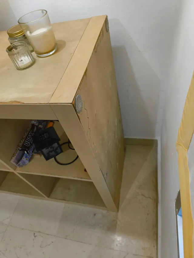 Estantería Kallax Ikea Beige