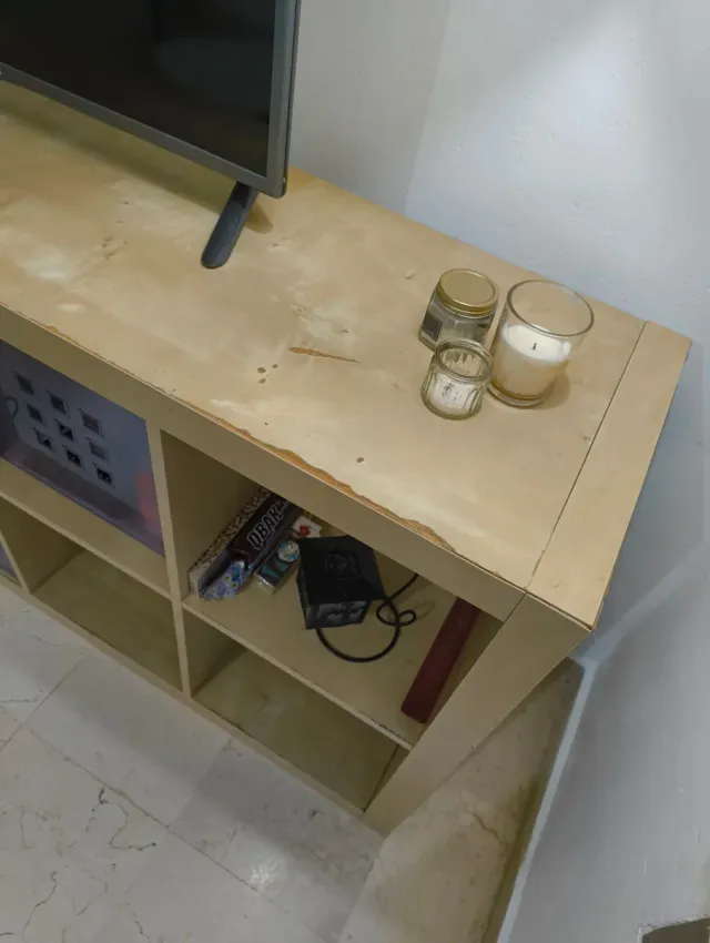 Estantería Kallax Ikea Beige