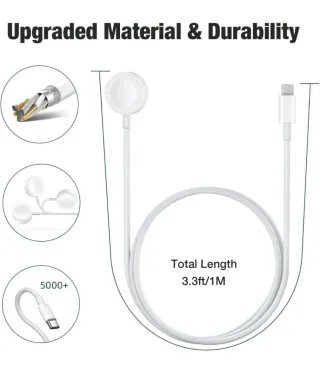 Cargador Apple Watch BOVYFUW USB C