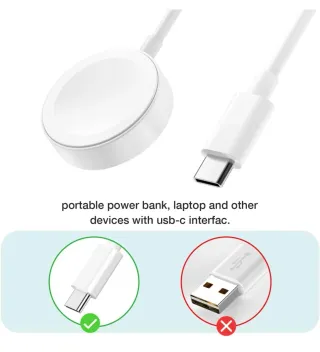 Cargador Apple Watch BOVYFUW USB C