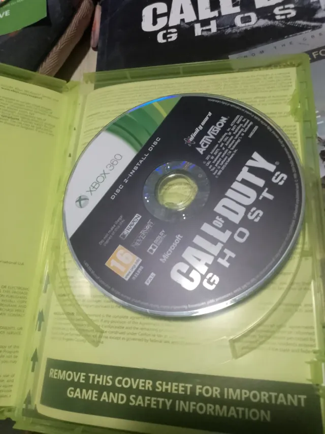 Call of Duty Ghosts Xbox 360 + Manual