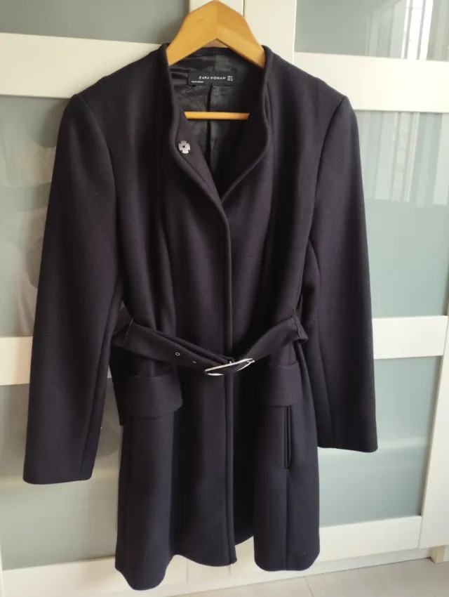 Abrigo lana Zara
