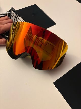 Gafas de esquí para sol y nubes