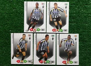 5 carte Panini Udinese Calcio 2010/11