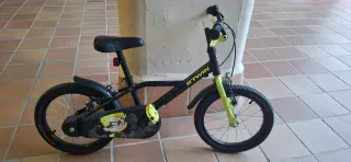 Bicicleta Infantil Btwin Dark Hero 500 Negra