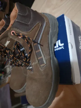 Botas de seguridad Anibal Marrones Talla 41