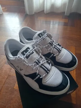 Zapatillas DC Construct Blancas y Negras