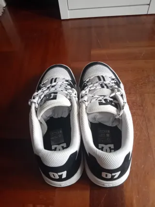 Zapatillas DC Construct Blancas y Negras