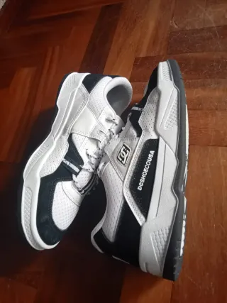 Zapatillas DC Construct Blancas y Negras