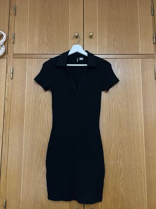 Vestido negro H&M Talla S