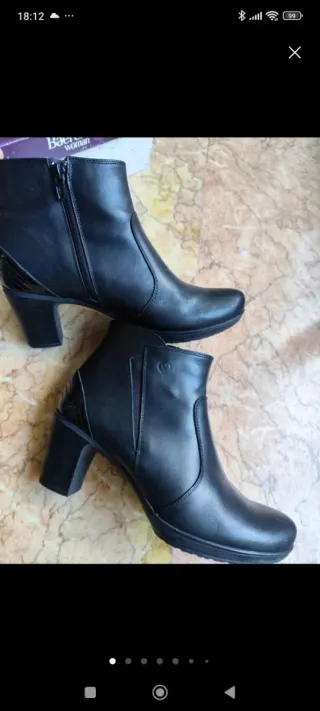 Botines Baerchi Negros Talla 38