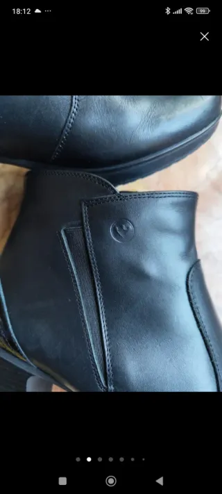 Botines Baerchi Negros Talla 38