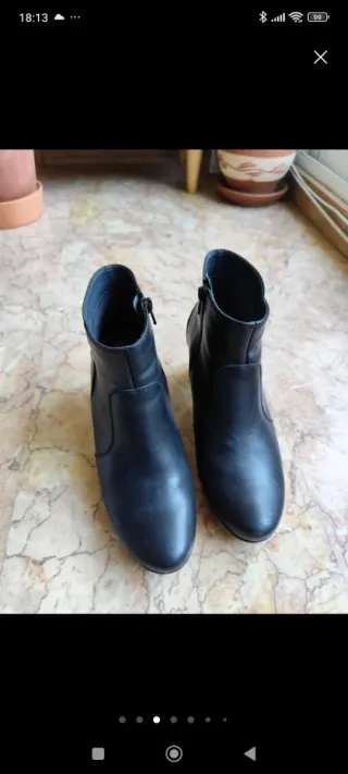 Botines Baerchi Negros Talla 38