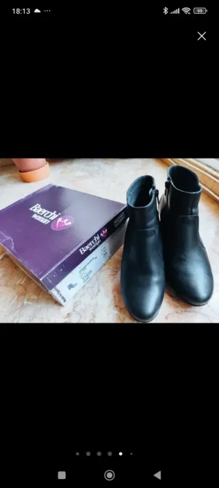 Botines Baerchi Negros Talla 38