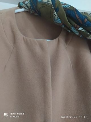 Abrigo Lana Viscosa Sweet Miss Talla M