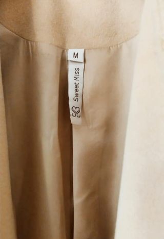 Abrigo Lana Viscosa Sweet Miss Talla M