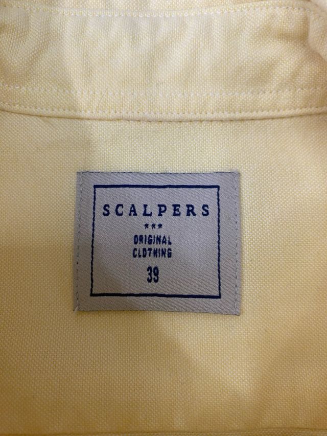 Camisa Scalpers Manga Larga Talla M