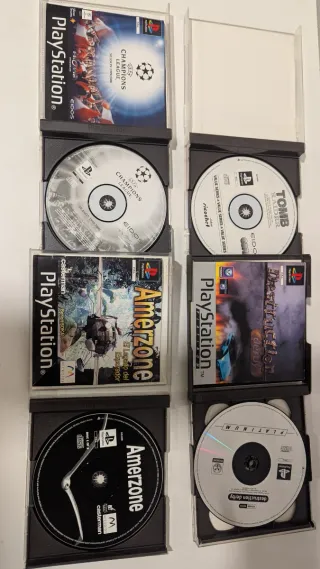 Lote 4 Juegos PS1 (Leer descripción)