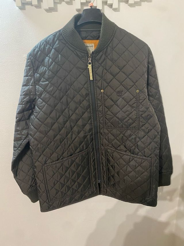 Giacca Timberland trapuntata verde taglia S