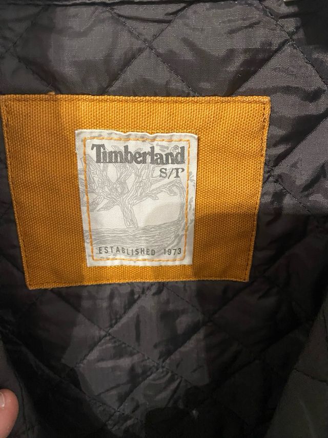 Giacca Timberland trapuntata verde taglia S