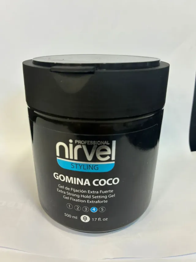 Nirvel Gomina Coco Gel Fijación Extra Fuerte