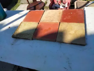 Suelo terracota rústico antiguo.