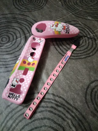 Funda Mando Wii Hello Kitty Rosa