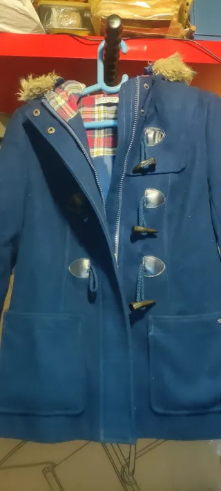 Chaqueta Stradivarius Azul Talla S