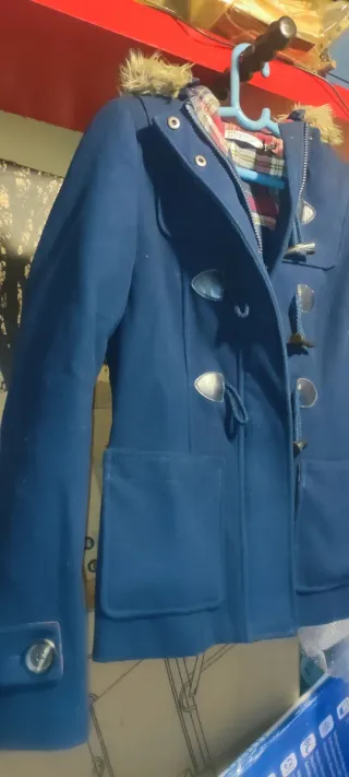 Chaqueta Stradivarius Azul Talla S