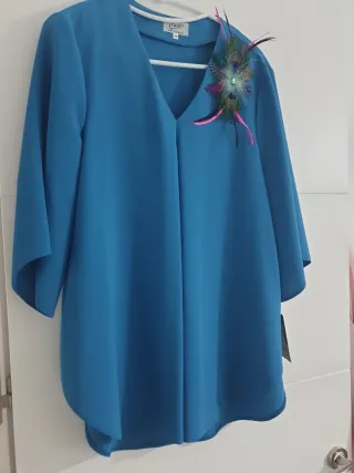 Traje azul Carfi para eventos