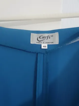 Traje azul Carfi para eventos