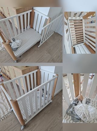 Minicuna 90x50 con colchón