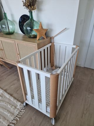 Minicuna 90x50 con colchón