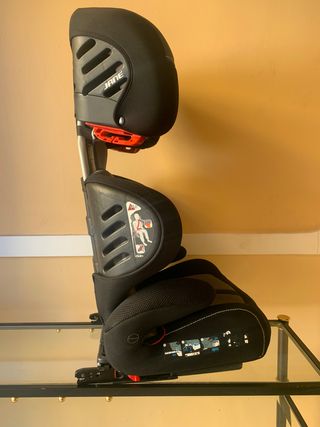 Seggiolino Auto Jane Montecarlo Nero-Grigio