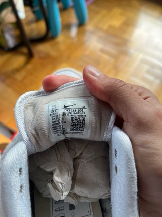 Nike W Air Max 1 Beige/Blanco Talla 41