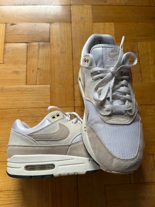 Nike W Air Max 1 Beige/Blanco Talla 41
