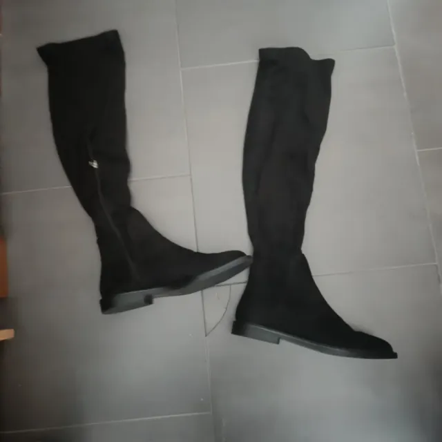 Botas altas Zara negras