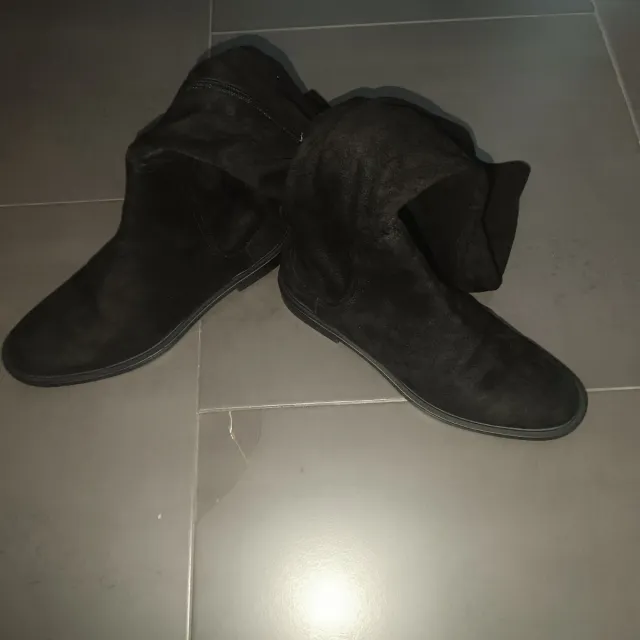 Botas altas Zara negras