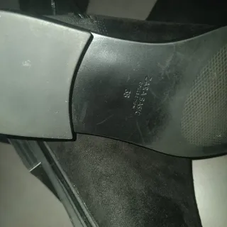 Botas altas Zara negras