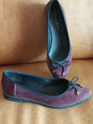 Zapatos planos Alma en Pena morados