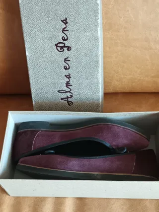 Zapatos planos Alma en Pena morados
