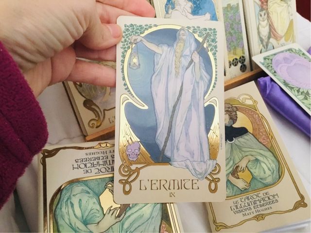 Tarot visiones etéreas Matt Hughes