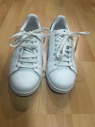 Zapatillas Adidas Blancas y Verdes